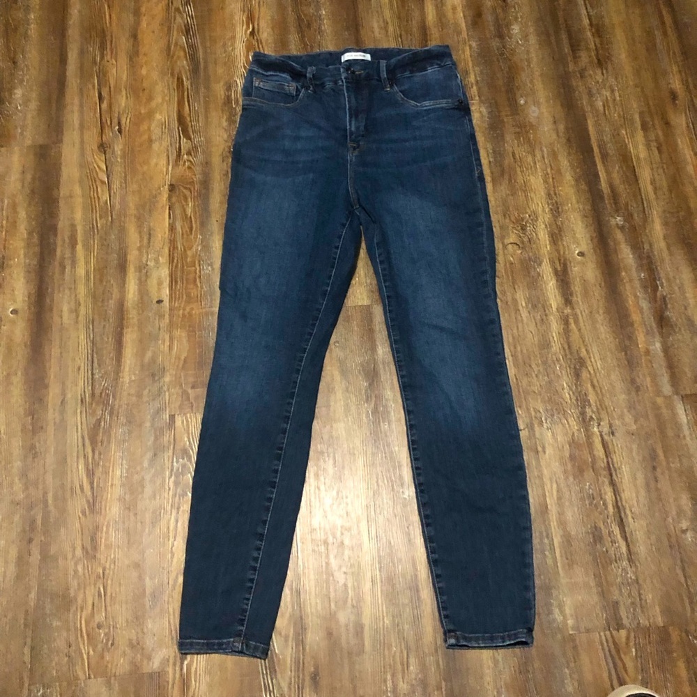Good American Good Waist Jeans Slim Straight - Picture 1 of 5